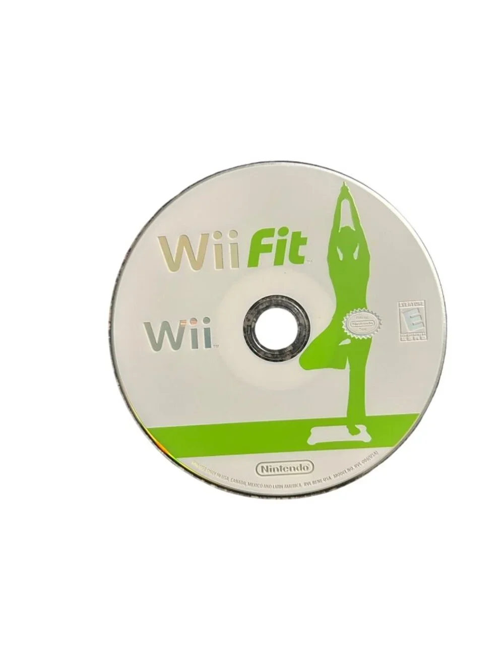 Wii Fit Game Disc For Nintendo Wii - No Case Included video gaming